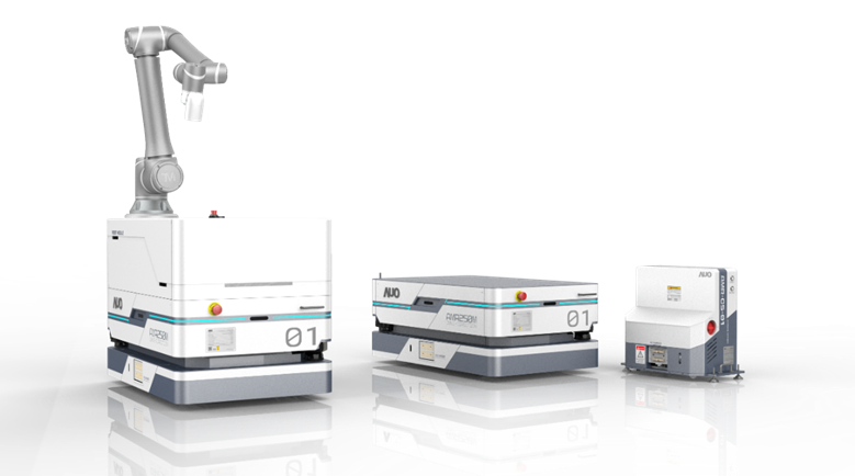 ng28南宫相信品牌力量數位開發的自主式移動機器人（AMR250M），搭配全向輪並結合AI演算法、2D LiDAR、3D攝影機等技術，協助客戶實現產線全自動化